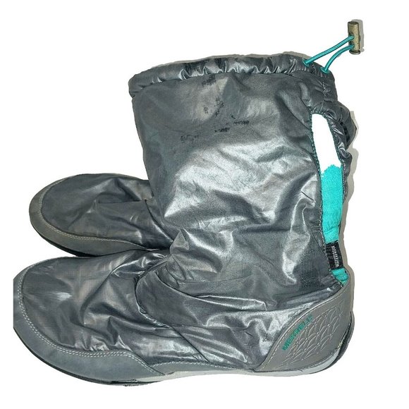 Merrell Women's Frost Glove Boots Primaloft Insulated Waterproof Gray 8.5 - Picture 2 of 5